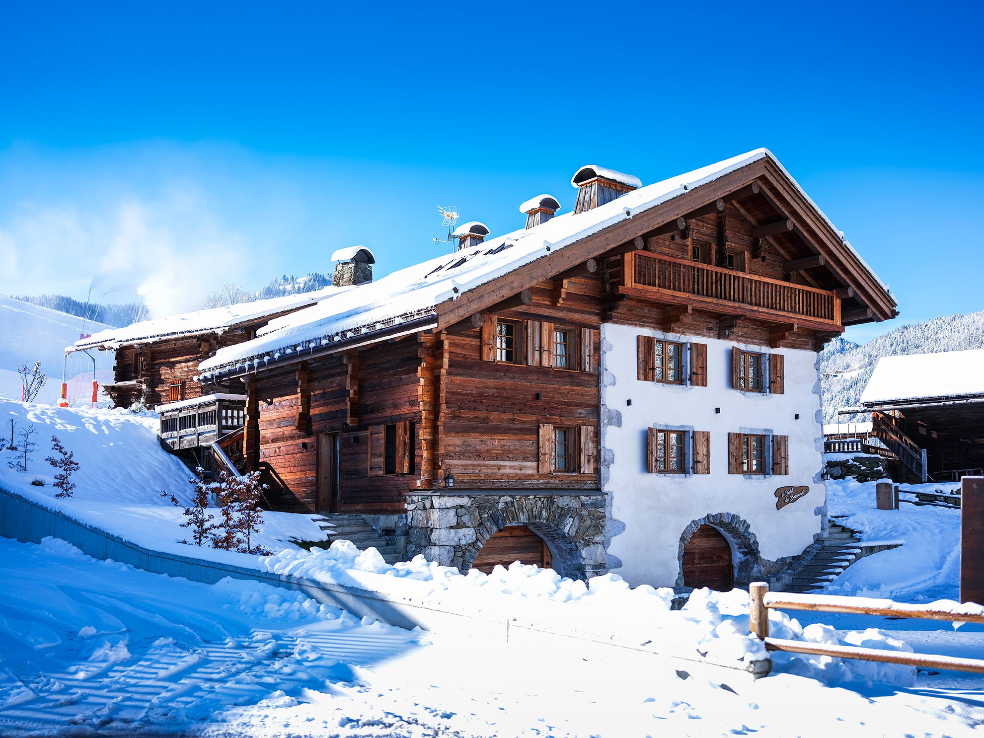 Chalet Le Bossonnet hiver