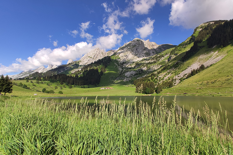 Lac des Confins à La Clusaz